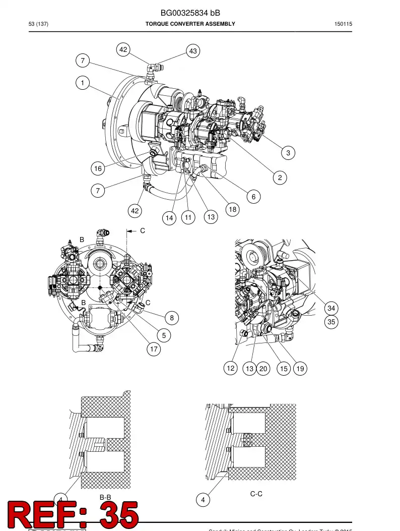 04698911 046 989 11 Stud - Sandvik Technical Drawing