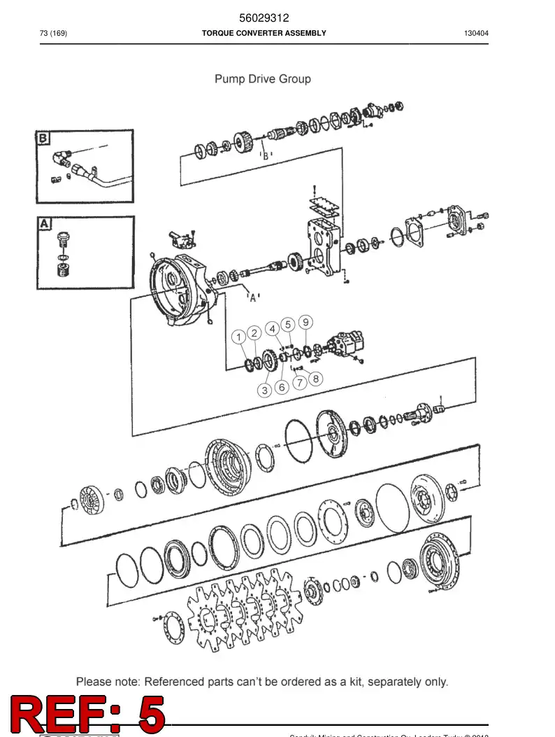 04698912 046 989 12 Screw - Sandvik Technical Drawing