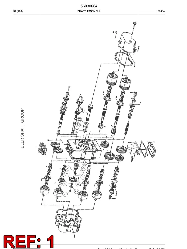 04698955 046 989 55 Screw - Sandvik Technical Drawing