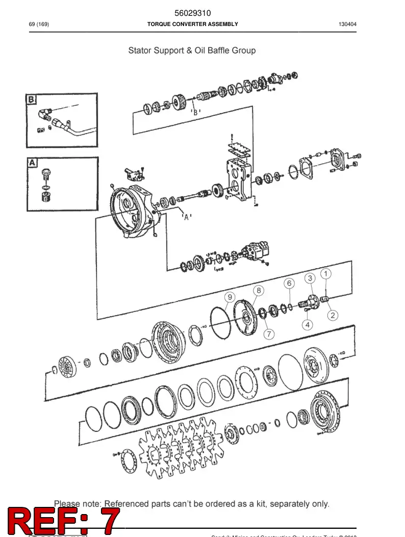 04698958 046 989 58 Seal - Sandvik Technical Drawing