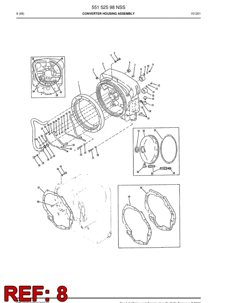 04699176 046 991 76 Bushing - Sandvik Technical Drawing