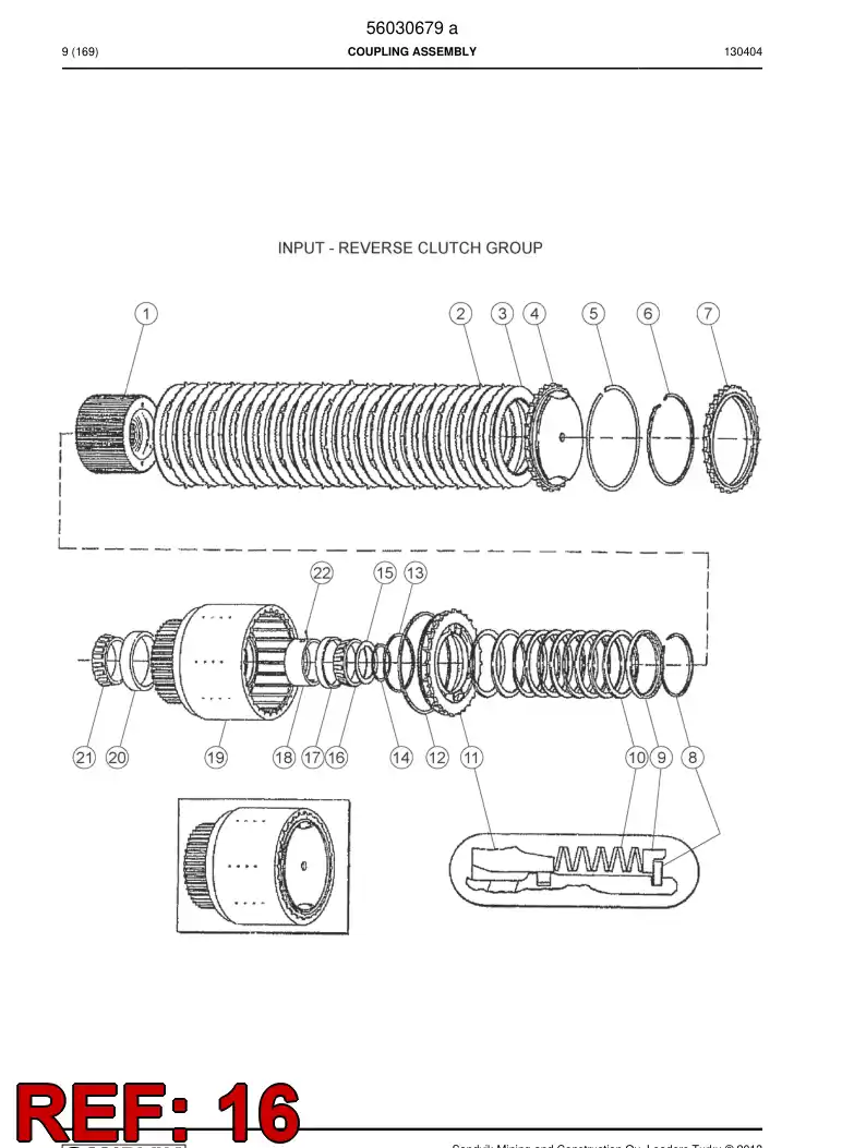 04699420 046 994 20 Cone, Bearing - Sandvik Technical Drawing