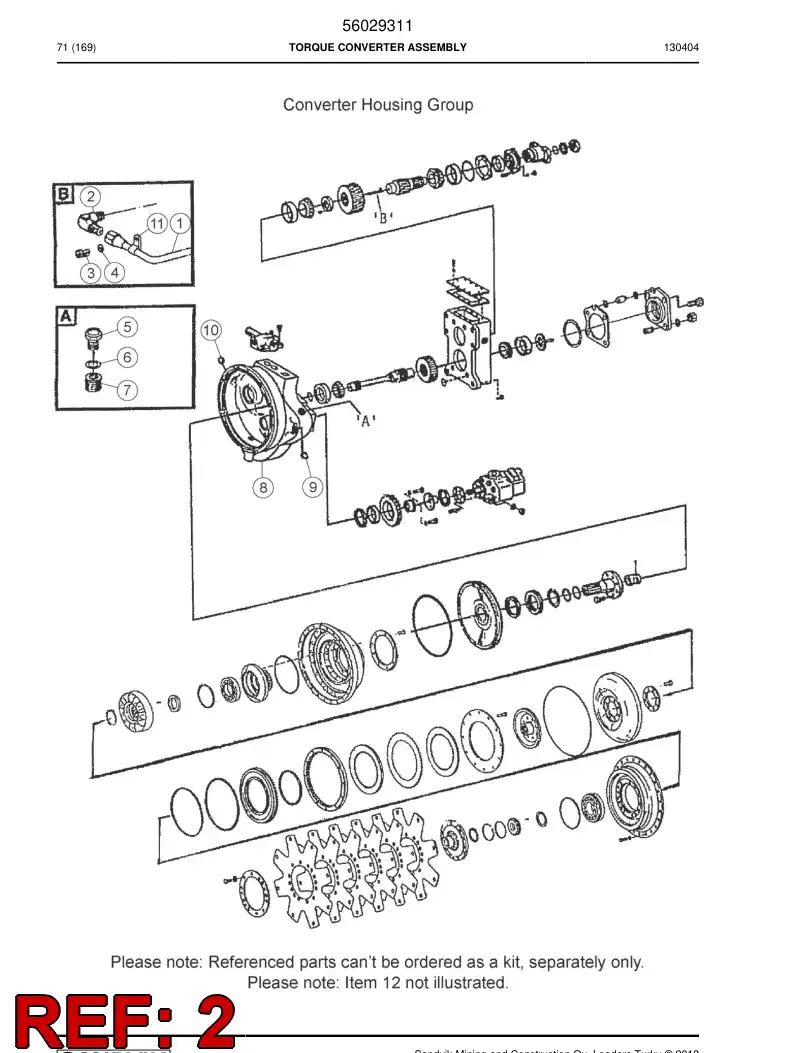04699570 046 995 70 Connector - Sandvik Technical Drawing