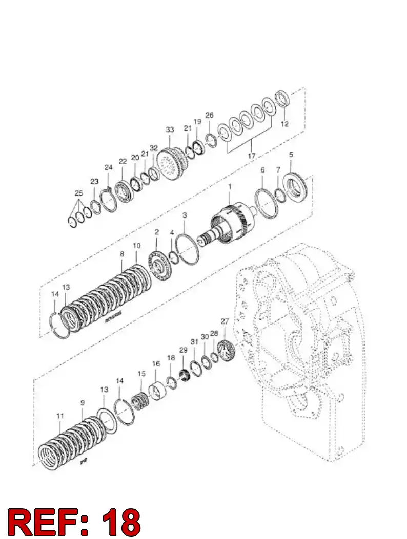 04699604 046 996 04 CIRCLIP - Sandvik Technical Drawing