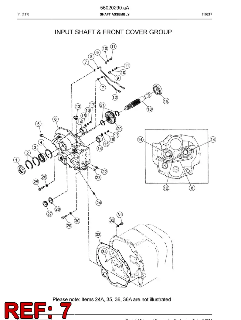 04699639 046 996 39 O-ring - Sandvik Technical Drawing