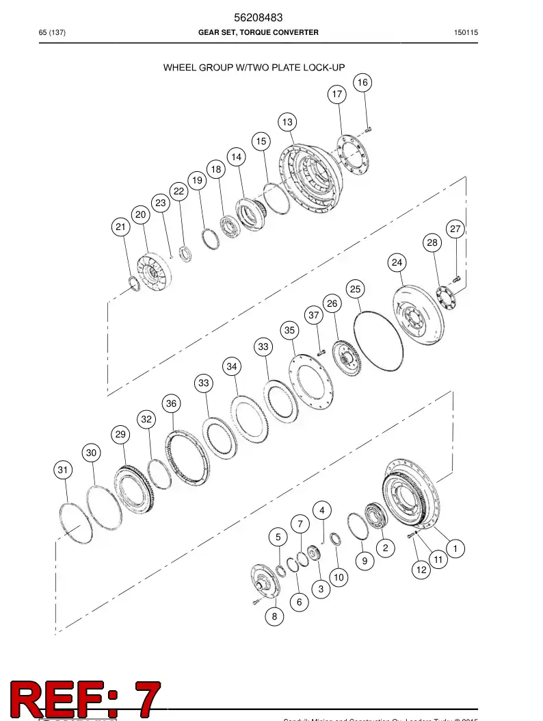 04699718 046 997 18 Spring - Sandvik Technical Drawing