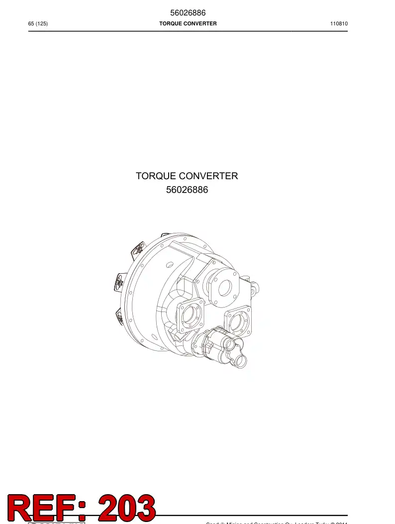 04699720 046 997 20 Bushing - Sandvik Technical Drawing