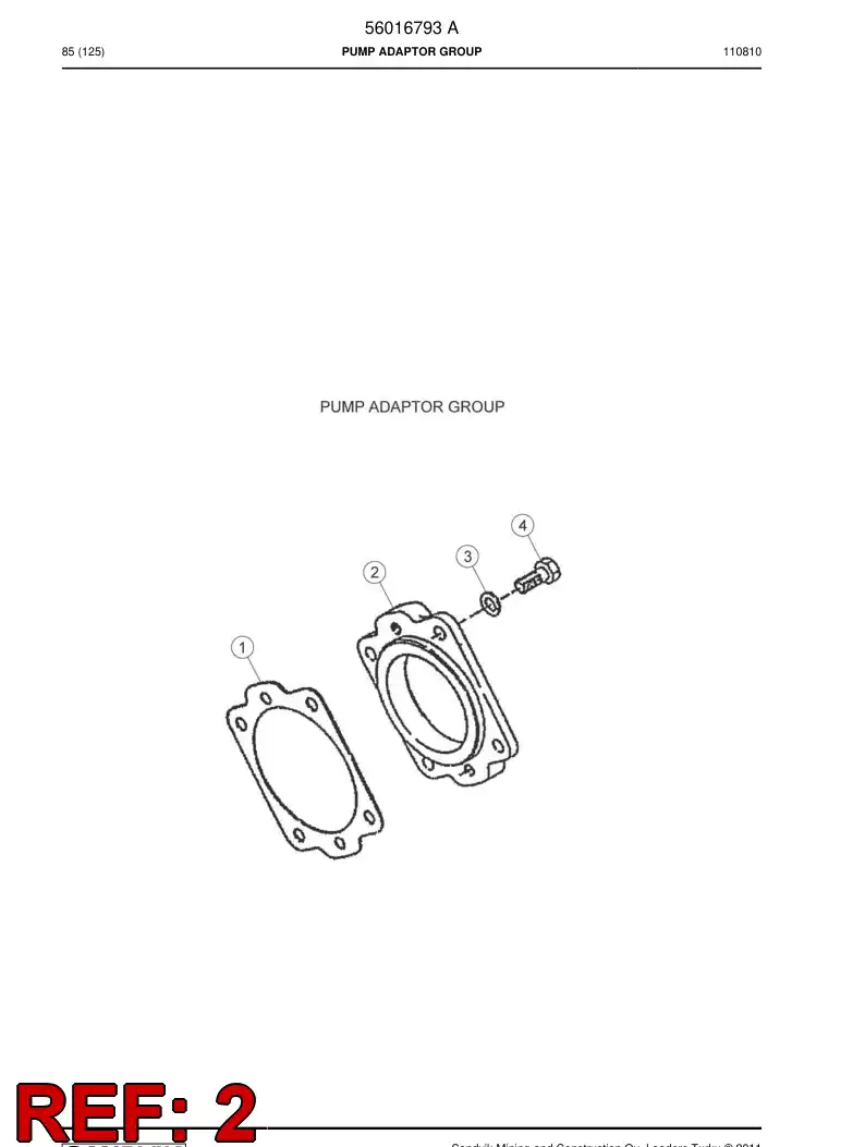 04699721 046 997 21 Connector - Sandvik Technical Drawing