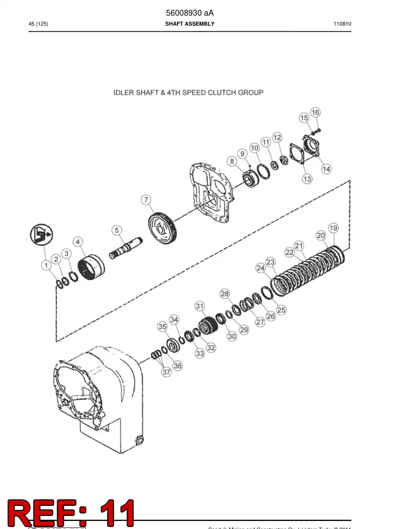 04699976 046 999 76 Washer - Sandvik Technical Drawing