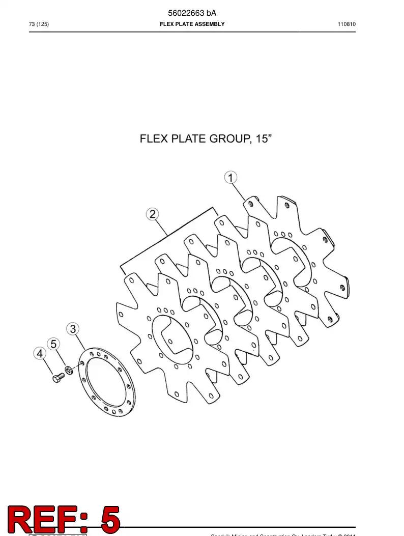 04700201 047 002 01 Washer - Sandvik Technical Drawing