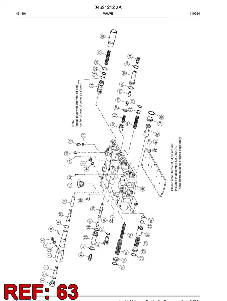 04700376 047 003 76 Spring - Sandvik Technical Drawing