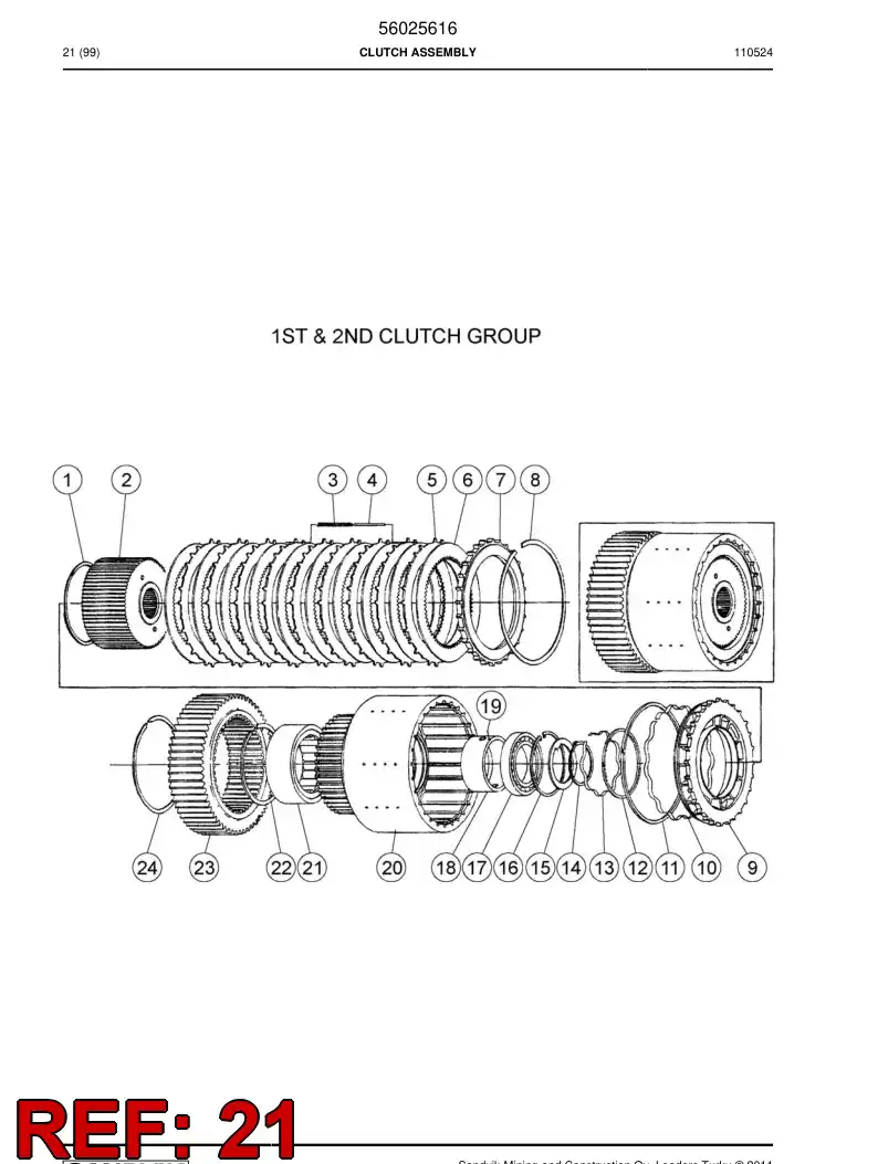 04700410 047 004 10 Bearing - Sandvik Technical Drawing