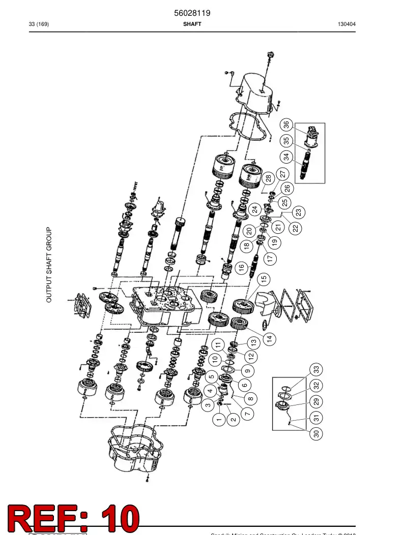 04700463 047 004 63 O-Ring - Sandvik Technical Drawing