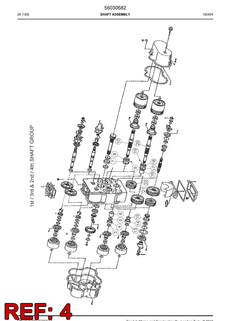 04700477 047 004 77 Bearing - Sandvik Technical Drawing