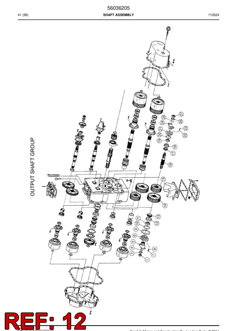 04700482 047 004 82 Bearing cup - Sandvik Technical Drawing