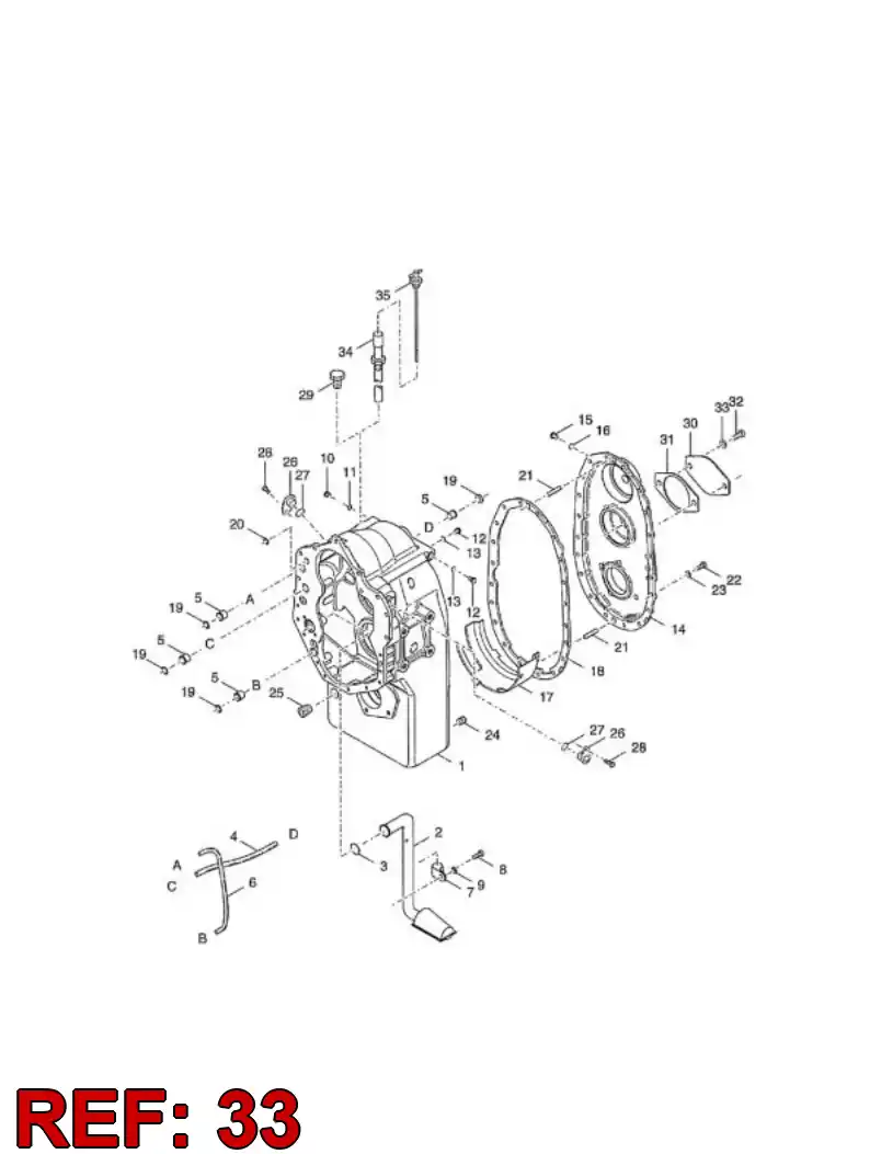 04700489 047 004 89 WASHER - Sandvik Technical Drawing