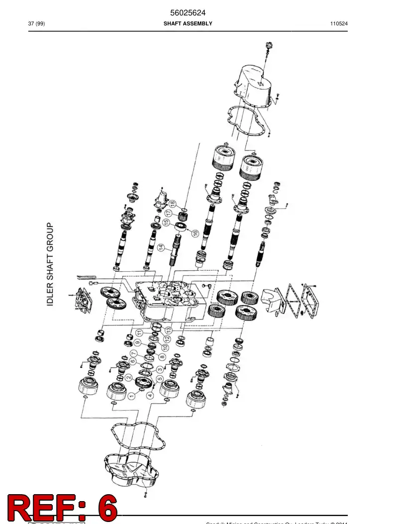 04700514 047 005 14 Shim - Sandvik Technical Drawing