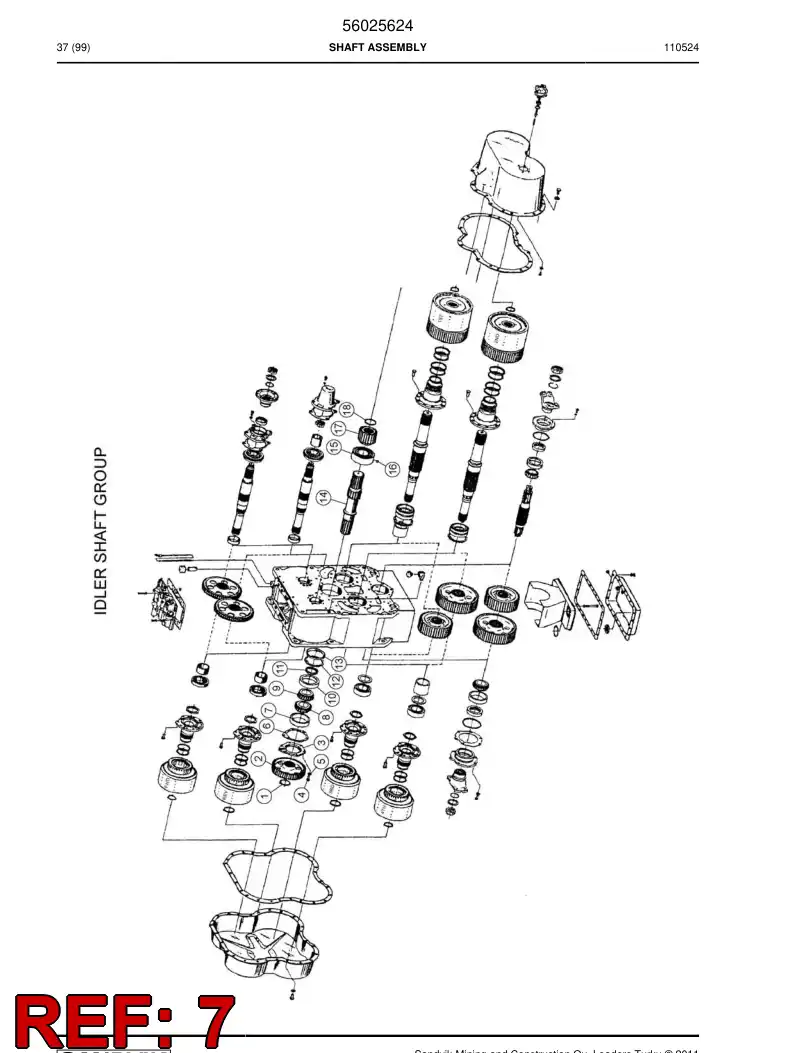 04700517 047 005 17 Bearing cup - Sandvik Technical Drawing
