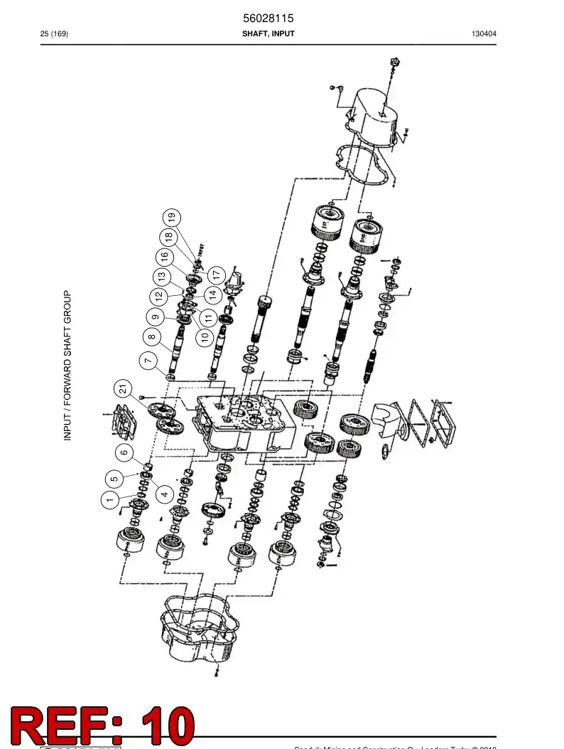 04700531 047 005 31 Gasket - Sandvik Technical Drawing