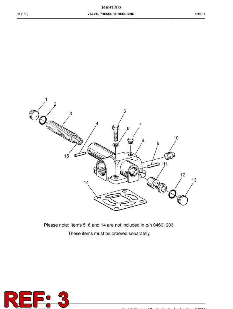 04700552 047 005 52 Spring - Sandvik Technical Drawing