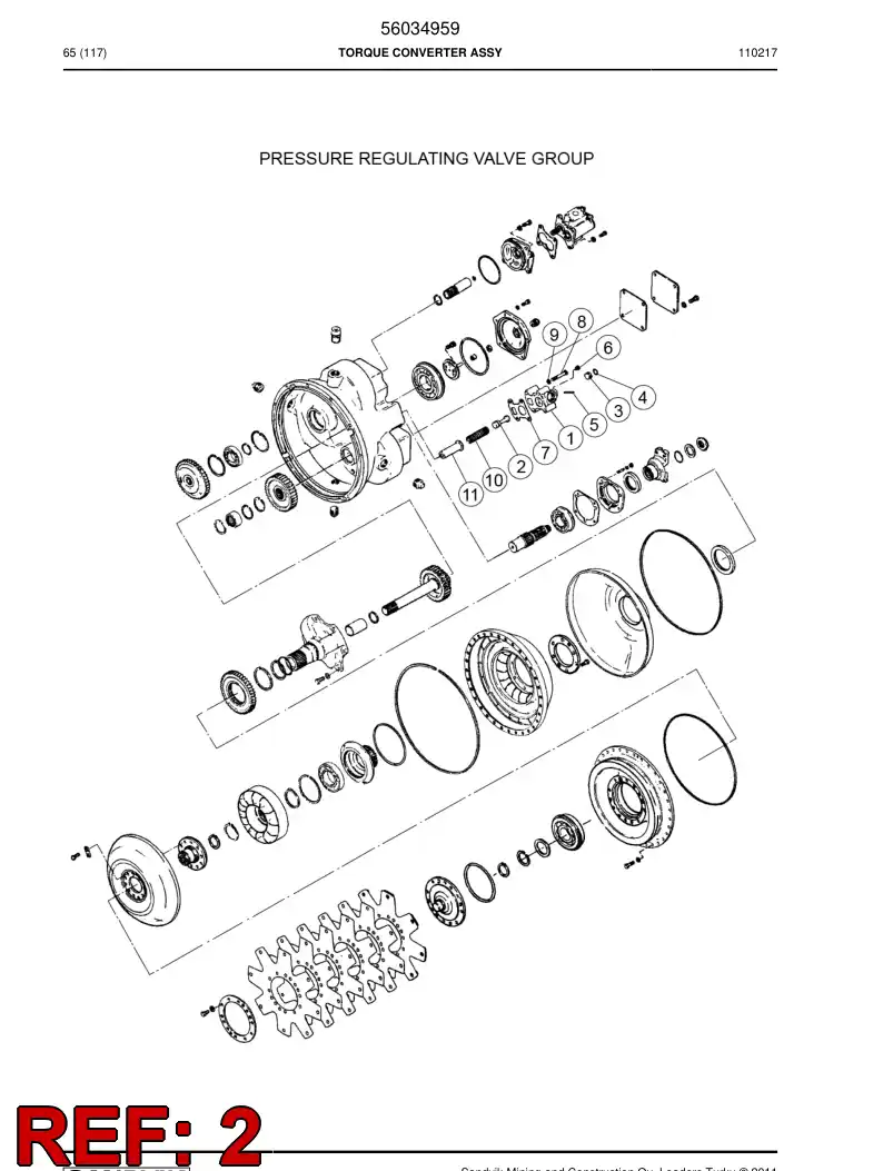 04700553 047 005 53 PISTON - Sandvik Technical Drawing