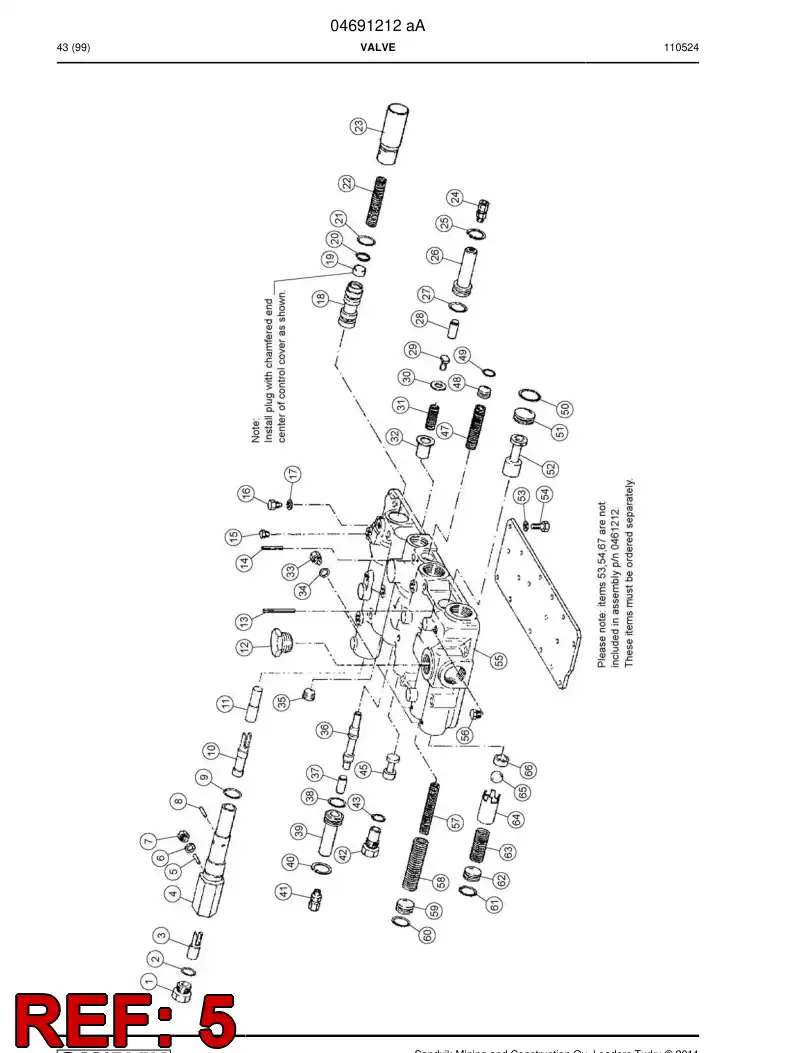 04700633 047 006 33 Needle roller - Sandvik Technical Drawing