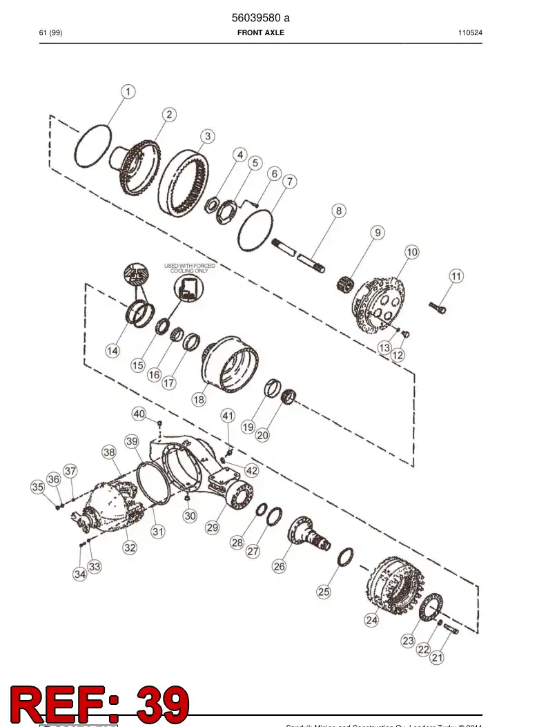 04700634 047 006 34 O-ring - Sandvik Technical Drawing