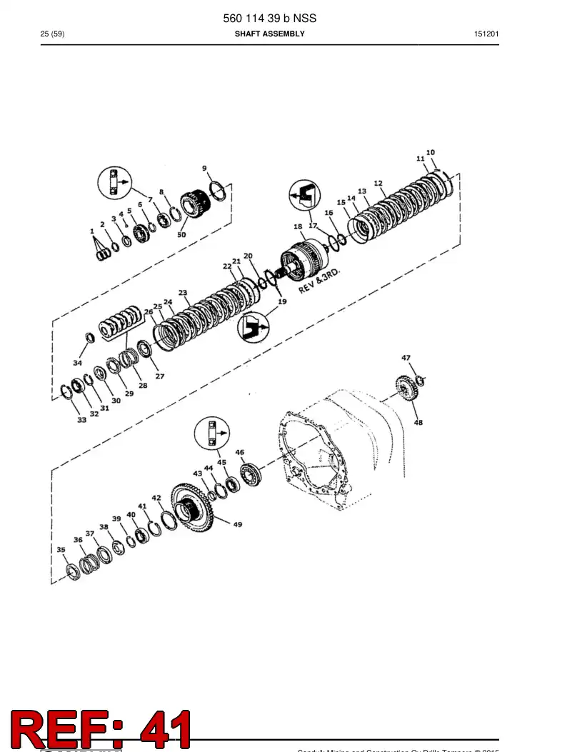 04700684 047 006 84 Circlip - Sandvik Technical Drawing