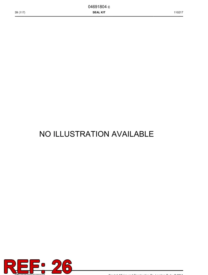 04700785 047 007 85 Seal - Sandvik Technical Drawing