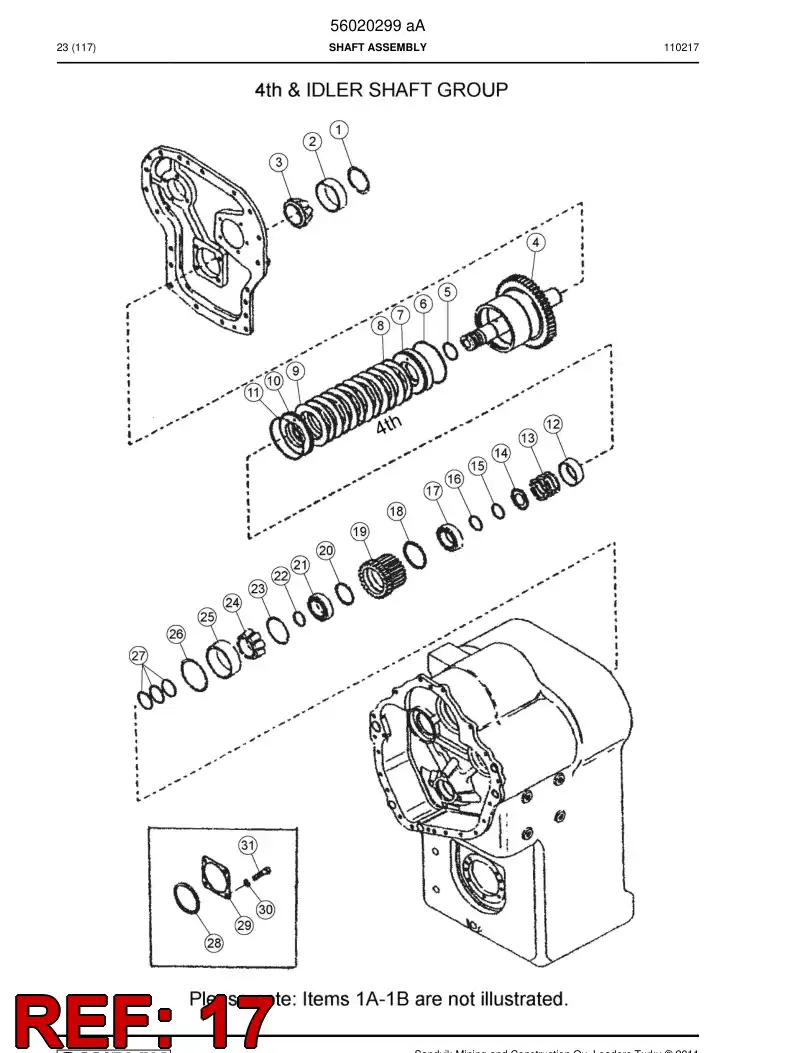 04700794 047 007 94 Bearing - Sandvik Technical Drawing