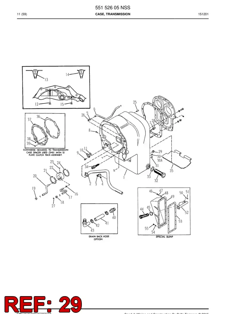 04700829 047 008 29 Plug - Sandvik Technical Drawing