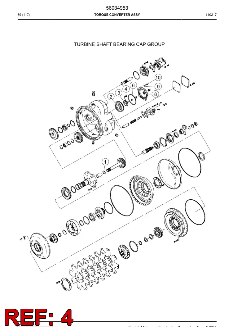 04700903 047 009 03 Screw - Sandvik Technical Drawing