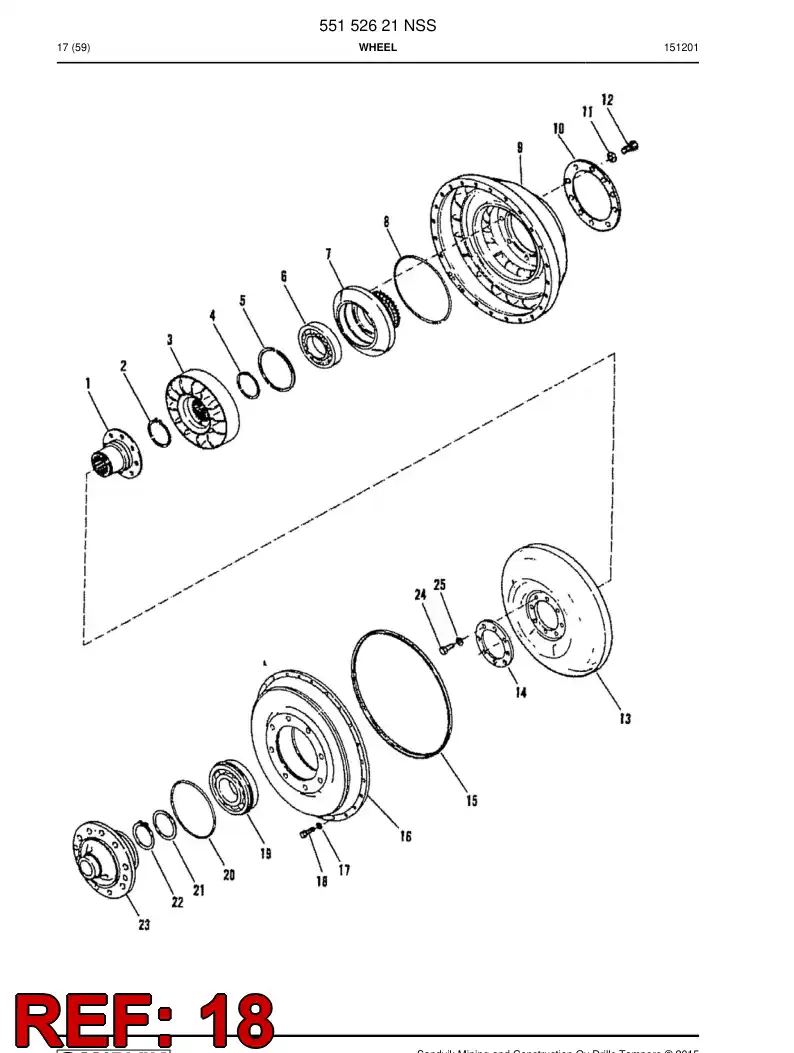 04700983 047 009 83 Screw - Sandvik Technical Drawing