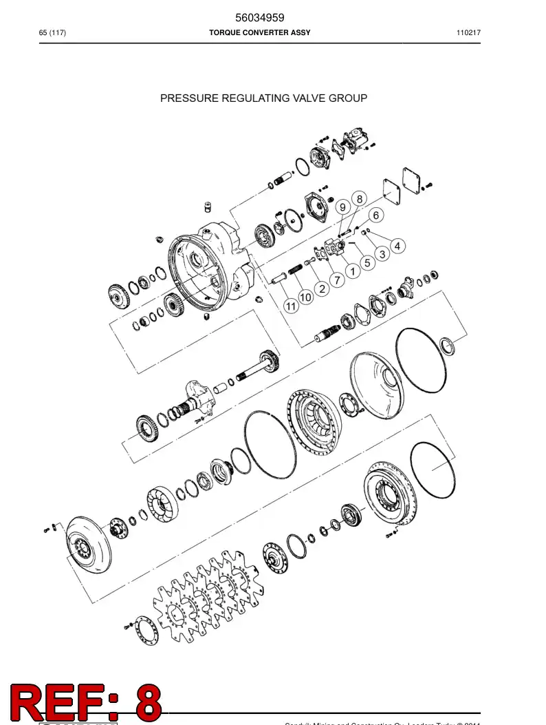 04700995 047 009 95 Screw - Sandvik Technical Drawing