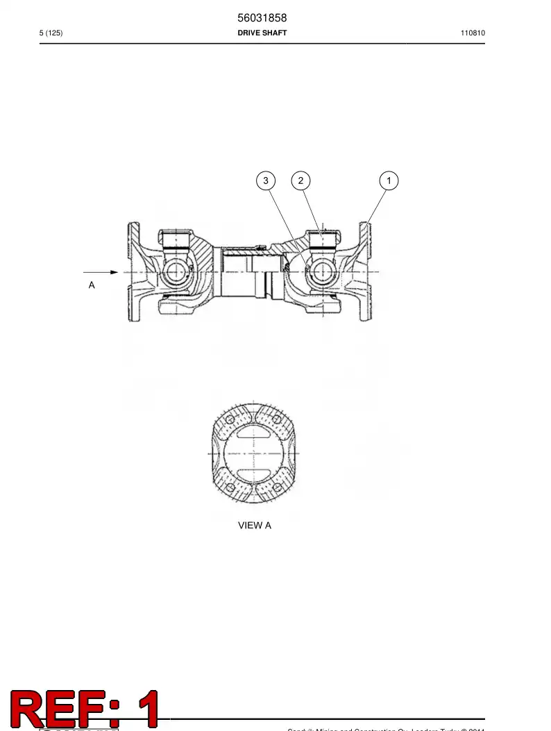 04704278 047 042 78 Seal - Sandvik Technical Drawing