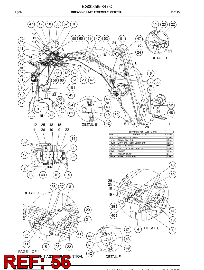 04705931 047 059 31 Fastener - Sandvik Technical Drawing