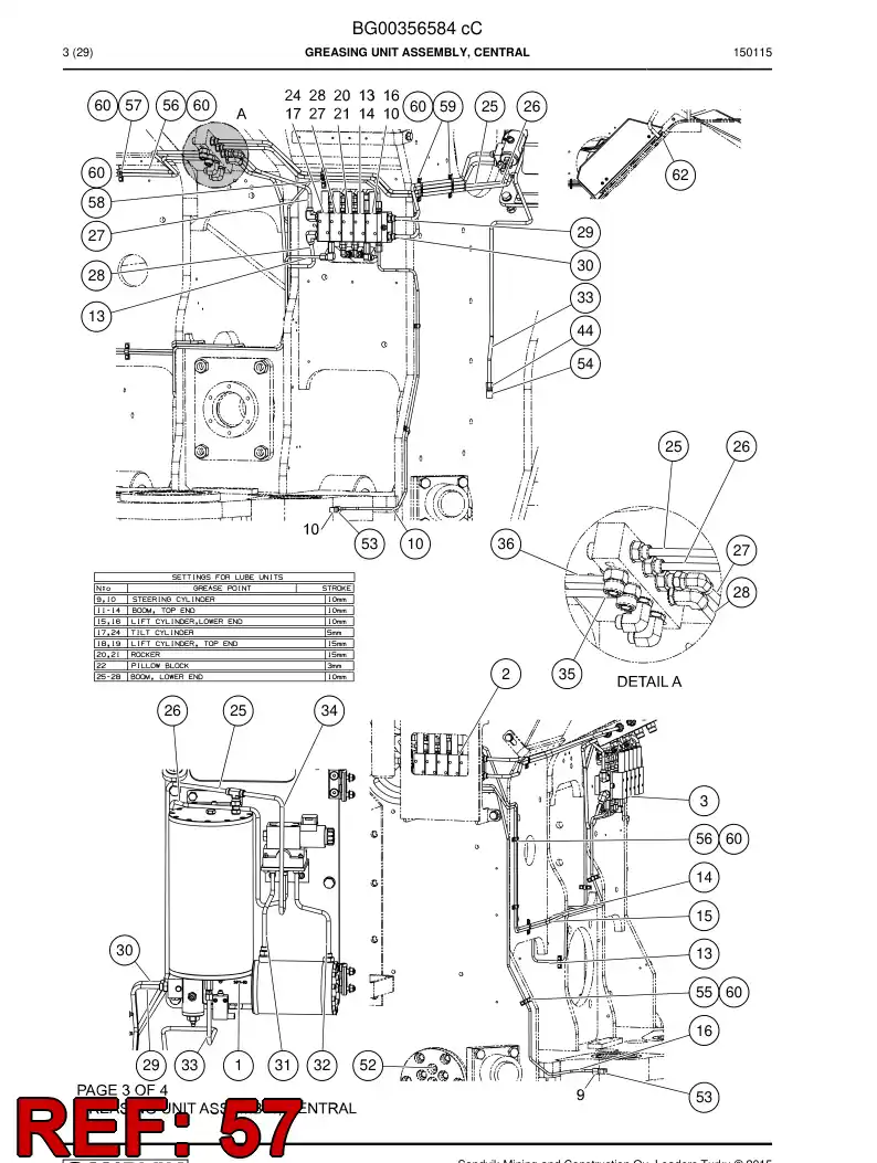04705934 047 059 34 Fastener - Sandvik Technical Drawing