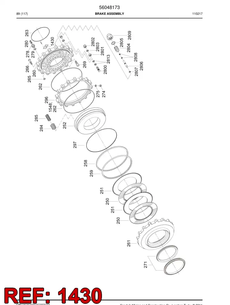 04732047 047 320 47 Decal - Sandvik Technical Drawing