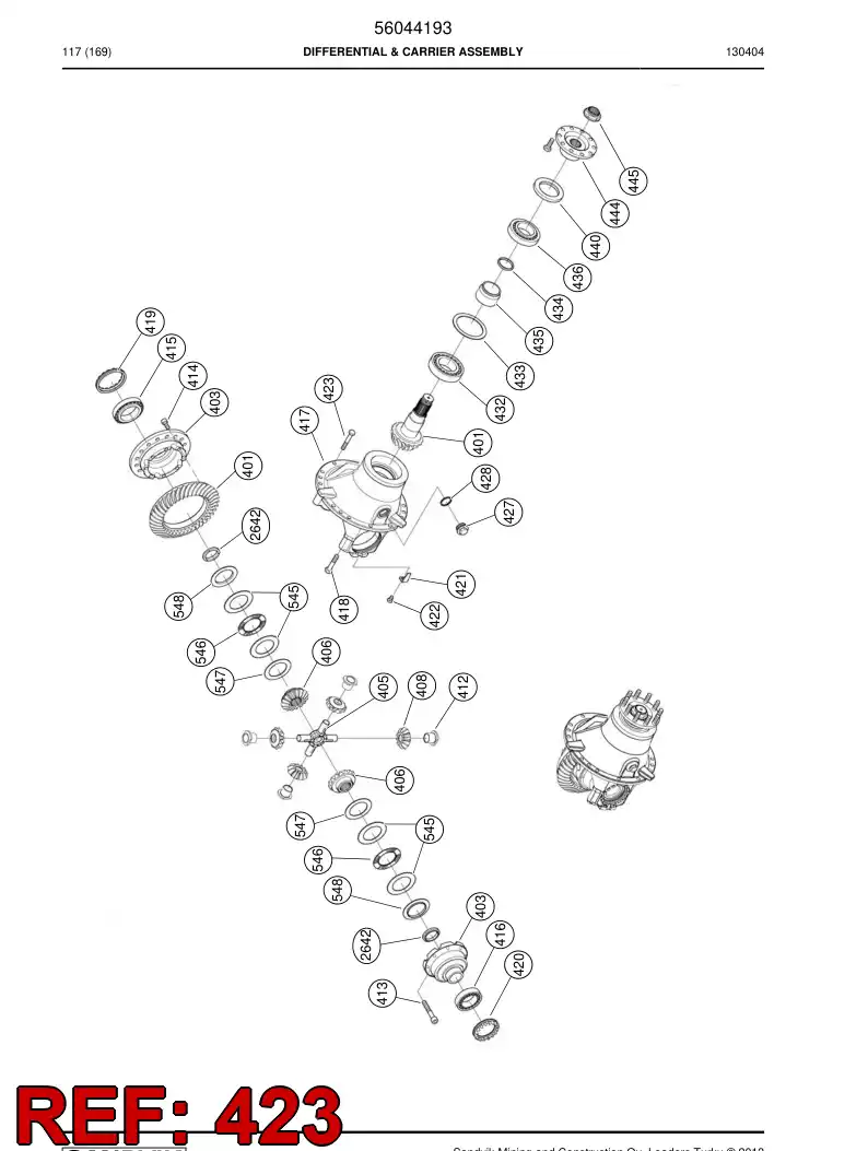 04732099 047 320 99 Screw - Sandvik Technical Drawing