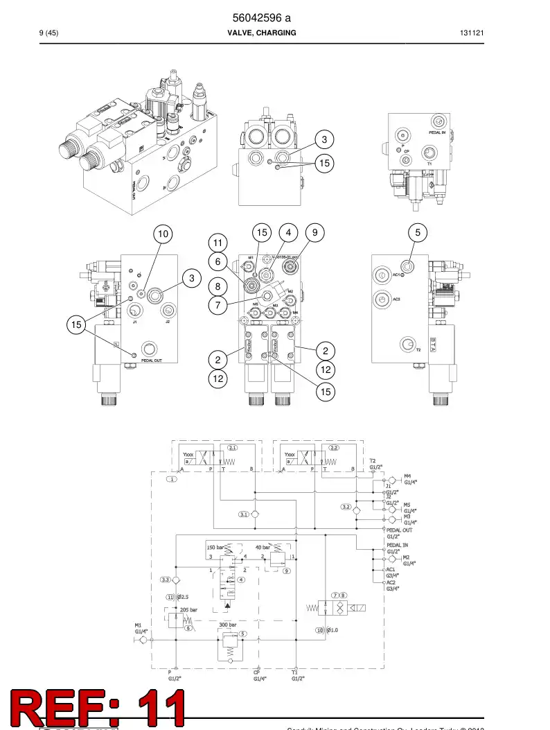 04762075 047 620 75 Nozzle - Sandvik Technical Drawing