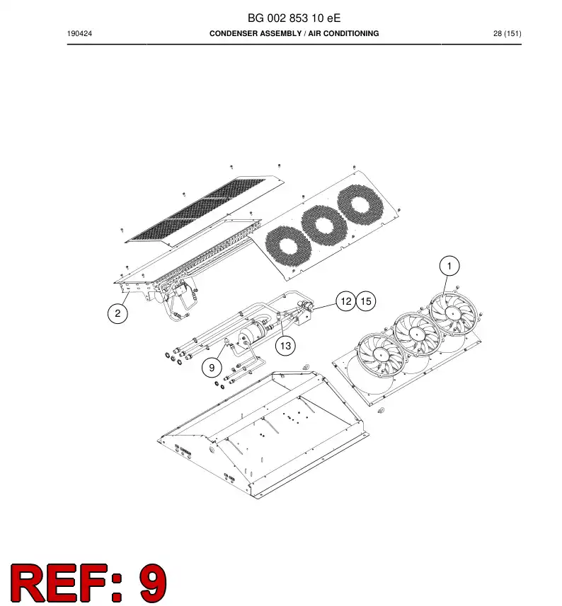 04762107 047 621 07 Switch, Pressure - Sandvik Technical Drawing