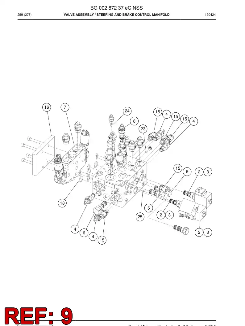 04762200 047 622 00 Plug - Sandvik Technical Drawing