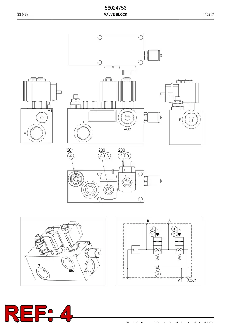 04762204 047 622 04 Needle valve - Sandvik Technical Drawing