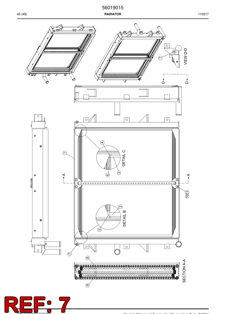 04790245 047 902 45 Plug - Sandvik Technical Drawing