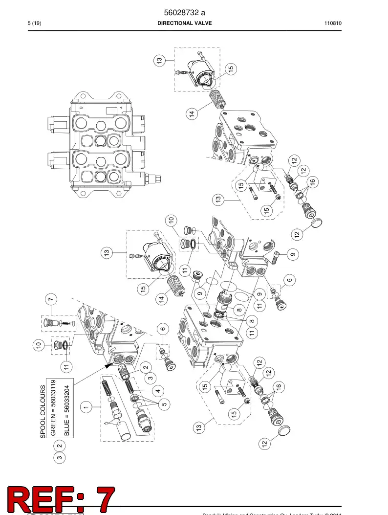 04791264 047 912 64 Check valve - Sandvik Technical Drawing