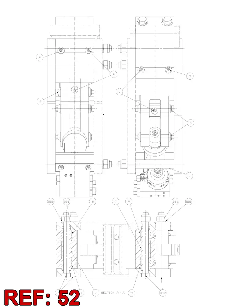 04817648 048 176 48 Bearing bushing - Sandvik Technical Drawing