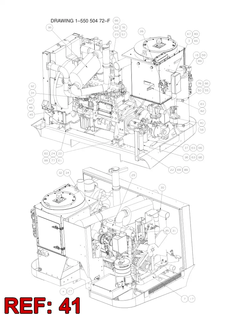 04858798 048 587 98 WASHER - Sandvik Technical Drawing