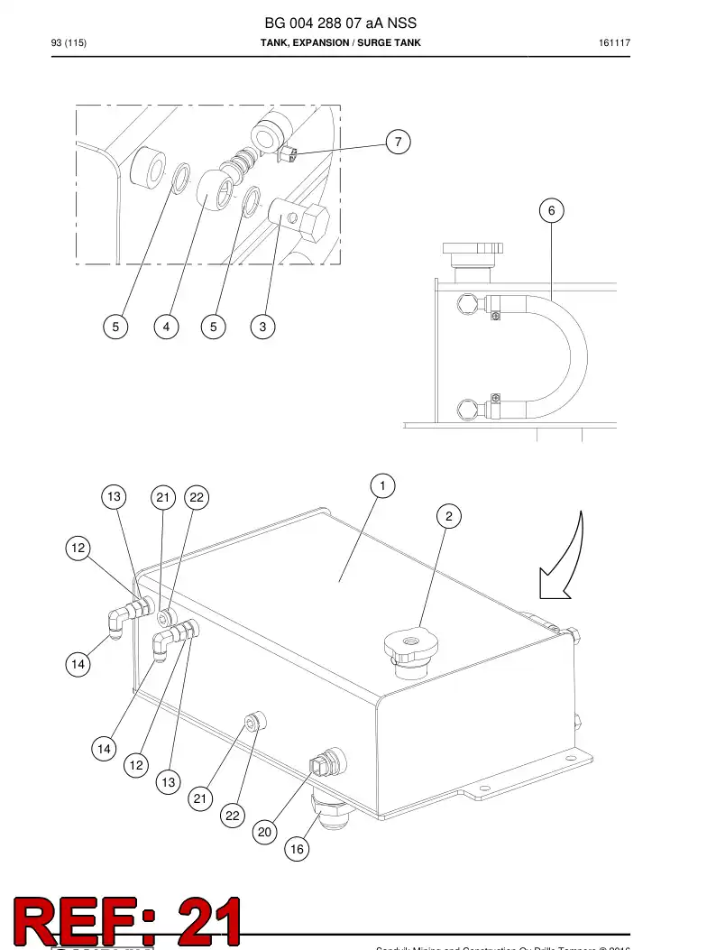 04910138 049 101 38 Hexacon socket head plug - Sandvik Technical Drawing