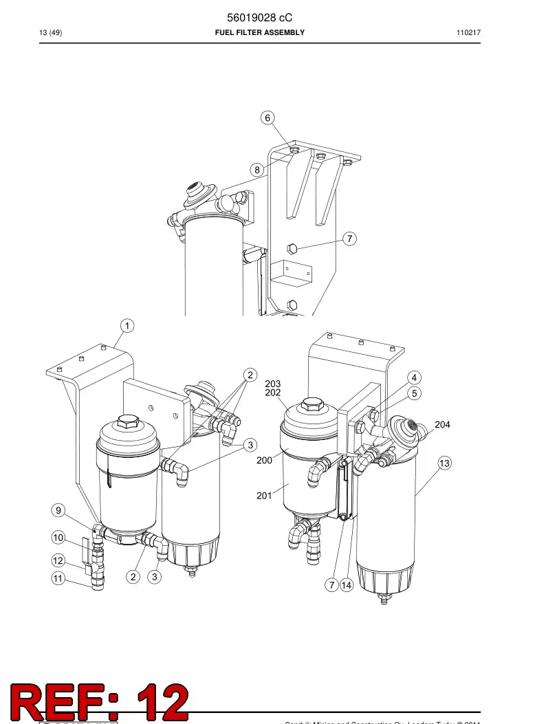 04910151 049 101 51 Valve, Ball - Sandvik Technical Drawing