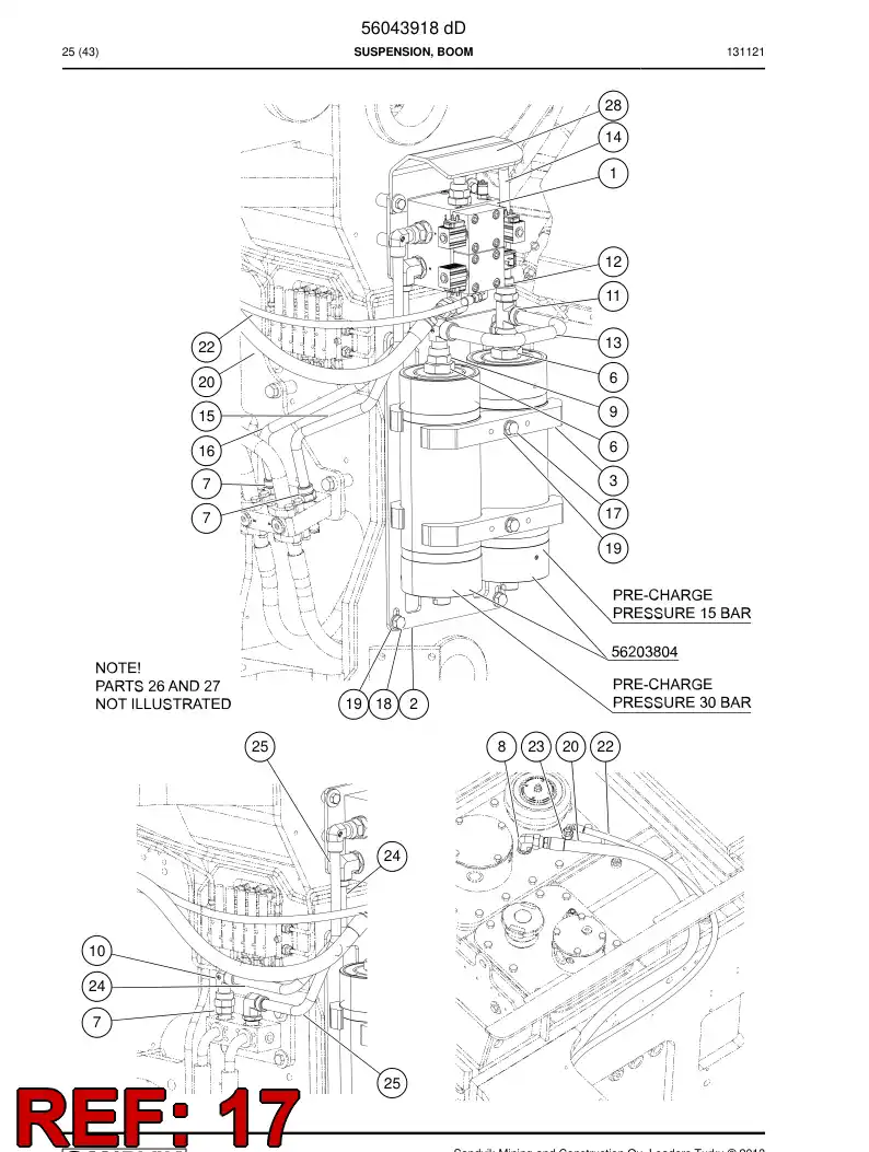 04910194 049 101 94 Hexagon head bolt (half thread) - Sandvik Technical Drawing